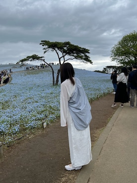 nnaさん（レディース・158cm）の春コーディネート