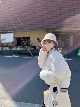 nnaさん（レディース・158cm）の冬コーディネート