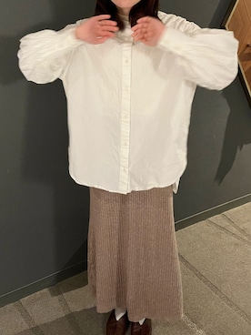 nnaさん（レディース・158cm）の冬コーディネート