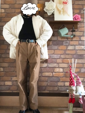 Hi_kaさん（レディース・160cm）の冬コーディネート