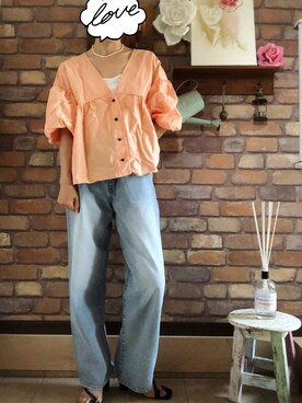 Hi_kaさん（レディース・160cm）の夏コーディネート