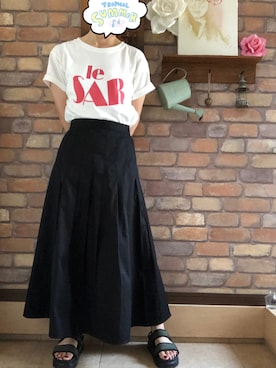 Hi_kaさん（レディース・160cm）の夏コーディネート