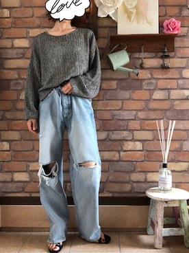 Hi_kaさん（レディース・160cm）の春コーディネート