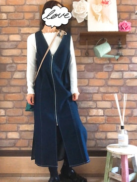 Hi_kaさん（レディース・160cm）の春コーディネート