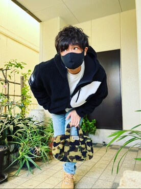 ドラムバッグを使った 冬コーデ のメンズ人気ファッションコーディネート Wear ドラムバッグを使った 冬コーデ のメンズ人気ファッションコーディネート Wear