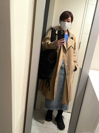 DIESEL（ディーゼル）の「レディース 美シルエット トレンチコート 