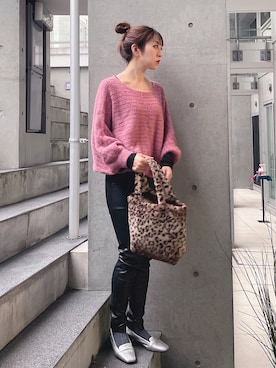 euro flat PRESS lisaさん(レディース・157cm)の冬コーディネート