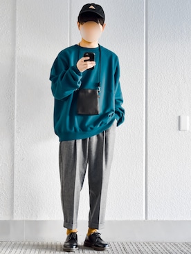 「CEASTERS（ケステル）のアイテム」を使った、motoshi さん（メンズ・176cm）の秋コーディネート