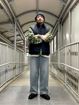 Yusuke Tanakaさん（メンズ・173cm）の冬コーディネート