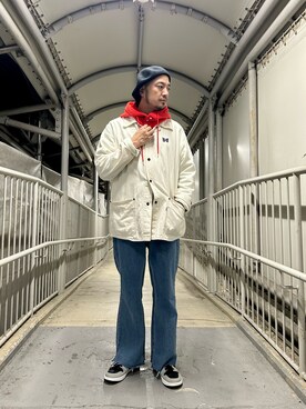 Yusuke Tanakaさん（メンズ・173cm）の冬コーディネート