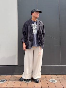 「CIAOPANIC TYPY（チャオパニックティピー）のアイテム」を使った、Yusuke Tanakaさん（メンズ・173cm）の春コーディネート