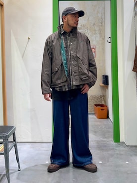 「アイテム（シャツ/ブラウス）」を使った、Yusuke Tanakaさん（メンズ・173cm・40代）の秋コーディネート