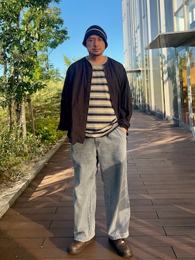 「CIAOPANIC TYPY（チャオパニックティピー）のアイテム」を使った、Yusuke Tanakaさん（メンズ・173cm）の夏コーディネート