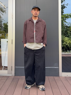 「CIAOPANIC TYPY（チャオパニックティピー）のアイテム（パンツ）」を使った、Yusuke Tanakaさん（メンズ・173cm）の夏コーディネート