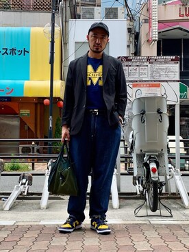 「しまむら（シマムラ）のアイテム」を使った、Yusuke Tanakaさん（メンズ・173cm）の夏コーディネート