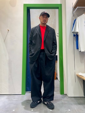 「アイテム（Tシャツ/カットソー）」を使った、Yusuke Tanakaさん（メンズ・173cm・40代）の夏コーディネート