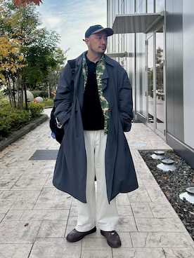 「アイテム（デニムパンツ）」を使った、Yusuke Tanakaさん（メンズ・173cm・40代）の冬コーディネート