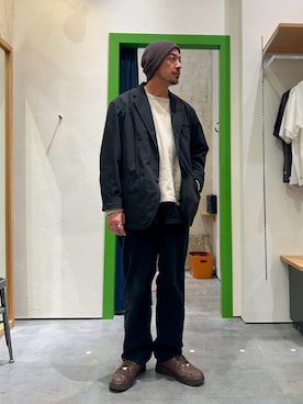 Yusuke Tanakaさん（メンズ・173cm）の春コーディネート