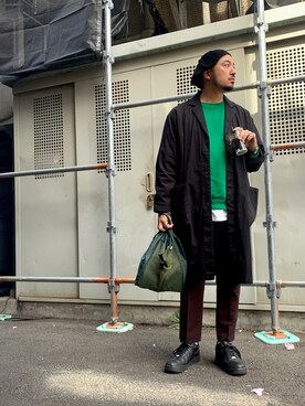 Yusuke Tanakaさん（メンズ・173cm）の秋コーディネート