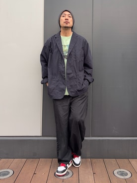 「CIAOPANIC TYPY（チャオパニックティピー）のアイテム」を使った、Yusuke Tanakaさん（メンズ・173cm）の春コーディネート