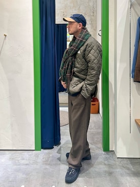 「アイテム（ジャケット/アウター）」を使った、Yusuke Tanakaさん（メンズ・173cm・40代）の秋コーディネート