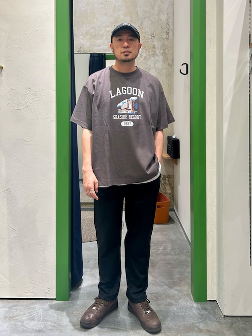 【ユニセックス】ビックシルエットアソートグラフィックプリントTee