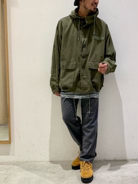 「アイテム（ブルゾン）」を使った、Yusuke Tanakaさん（メンズ・173cm・40代）の秋コーディネート