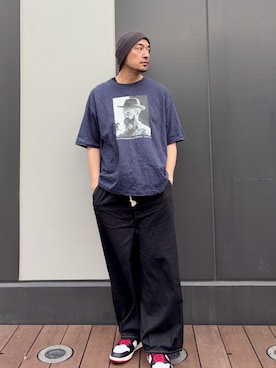 「CIAOPANIC TYPY（チャオパニックティピー）のアイテム」を使った、Yusuke Tanakaさん（メンズ・173cm）の春コーディネート