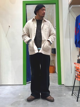 Yusuke Tanakaさん（メンズ・173cm）の冬コーディネート