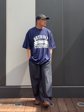 「CIAOPANIC TYPY（チャオパニックティピー）のアイテム」を使った、Yusuke Tanakaさん（メンズ・173cm）の夏コーディネート