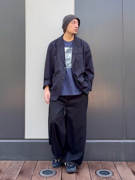 「CIAOPANIC TYPY（チャオパニックティピー）のアイテム（パンツ）」を使った、Yusuke Tanakaさん（メンズ・173cm）の春コーディネート