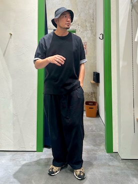「アイテム（パンツ）」を使った、Yusuke Tanakaさん（メンズ・173cm・40代）の夏コーディネート