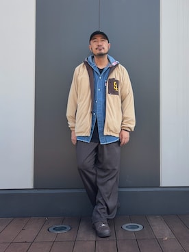 「CIAOPANIC TYPY（チャオパニックティピー）のアイテム」を使った、Yusuke Tanakaさん（メンズ・173cm）の秋コーディネート