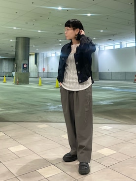 キムラアスミさん（レディース・156cm）の春コーディネート