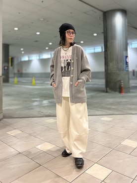 キムラアスミさん（レディース・156cm）の秋コーディネート