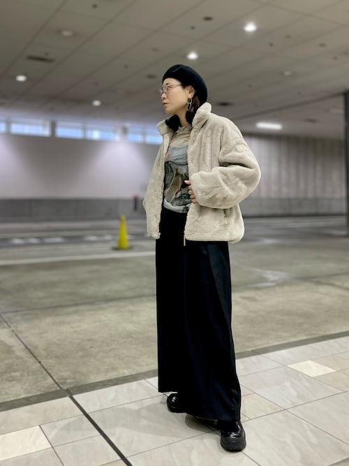 未使用級✨タトラス BARBRA バルブラ ボアブルゾン 23SS ホワイト 2