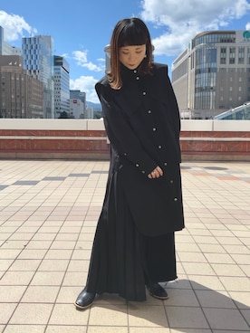 「THE KEIJI（ザ ケイジ）のアイテム」を使った、キムラアスミさん（レディース・156cm）の夏コーディネート