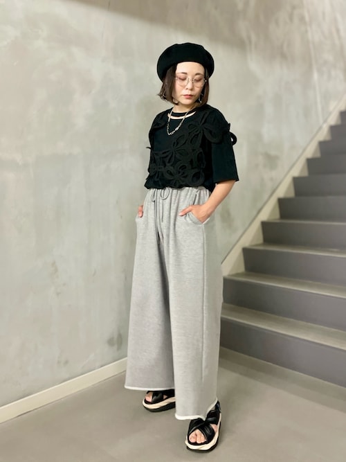 DROIT BELLO（ドロイトベロ）ワイドスェットパンツ（スウェットパンツ