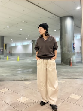 キムラアスミさん（レディース・156cm）の秋コーディネート