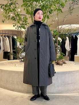 「アイテム（ヘアバンド）」を使った、takagi kotomiさん（レディース・163cm）の秋コーディネート