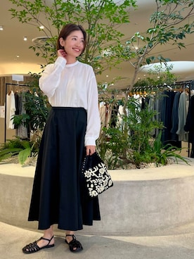 「かぐれ」｜takagi kotomiさん（レディース・163cm）の夏コーディネート