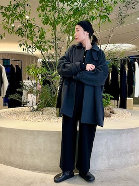 「アイテム（ヘアバンド）」を使った、takagi kotomiさん（レディース・163cm）の秋コーディネート