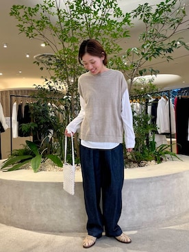 「かぐれ」｜takagi kotomiさん（レディース・163cm）の夏コーディネート