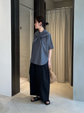 「かぐれ（カグレ）のアイテム」を使った、takagi kotomiさん（レディース・163cm）の夏コーディネート