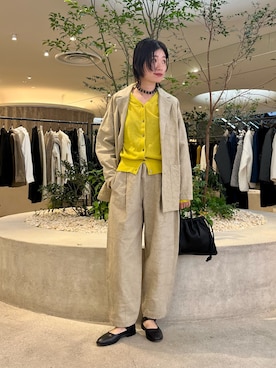 「アイテム（テーラードジャケット）」を使った、takagiさん（レディース・163cm）の秋コーディネート