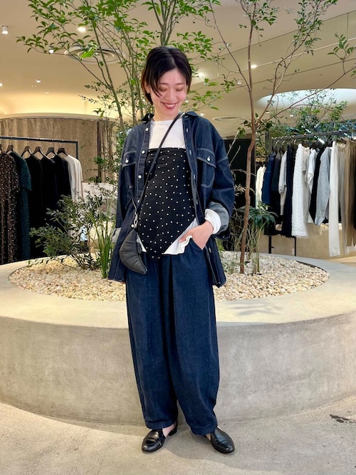 デニムワークシャツ（シャツ/ブラウス）｜かぐれ（カグレ）の