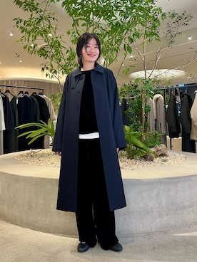 「アイテム（テーラードジャケット）」を使った、takagi kotomiさん（レディース・163cm）の冬コーディネート