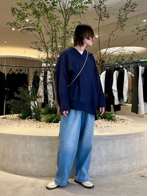 フェードデニムイージーパンツ（デニムパンツ）｜かぐれ（カグレ