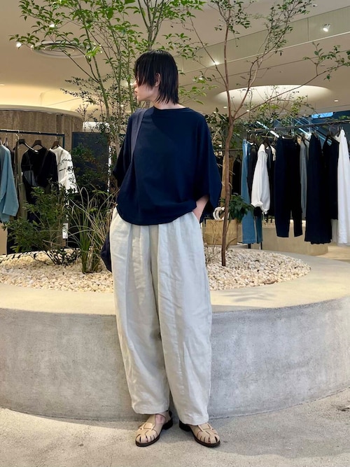 コットンショルダーバッグ