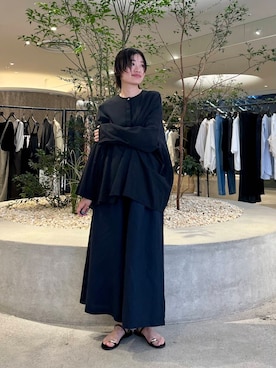 「NICOLAS LAINAS（ニコラスライナス）のアイテム」を使った、takagiさん（レディース・163cm）の夏コーディネート